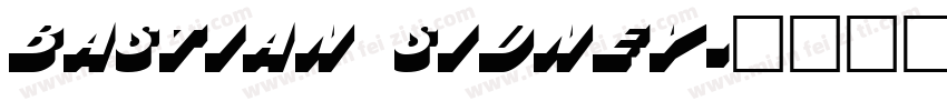 Bastian Sidney字体转换